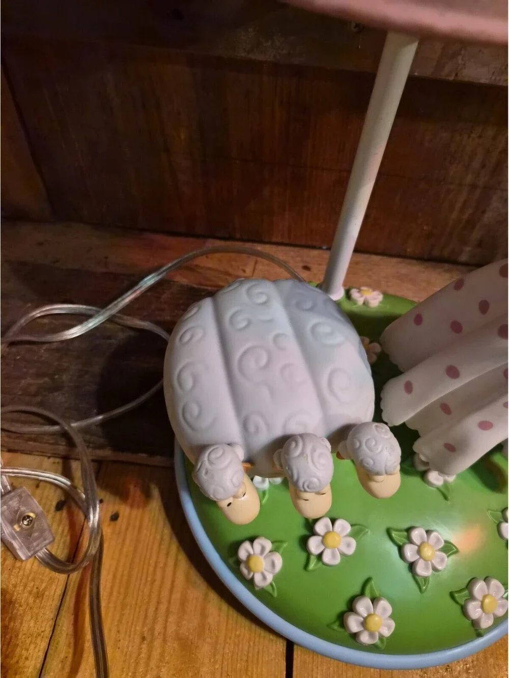 Disney Toy Story Bo Peep Table Lamp with Sheep Shade, 2019 Broken Needs Repairs